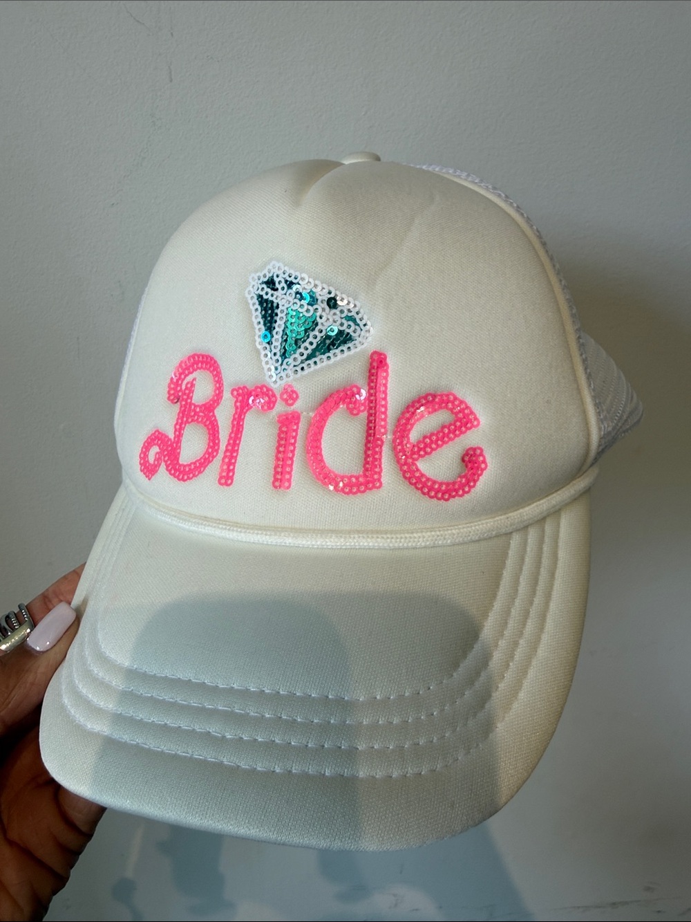 Simply southern bride cap